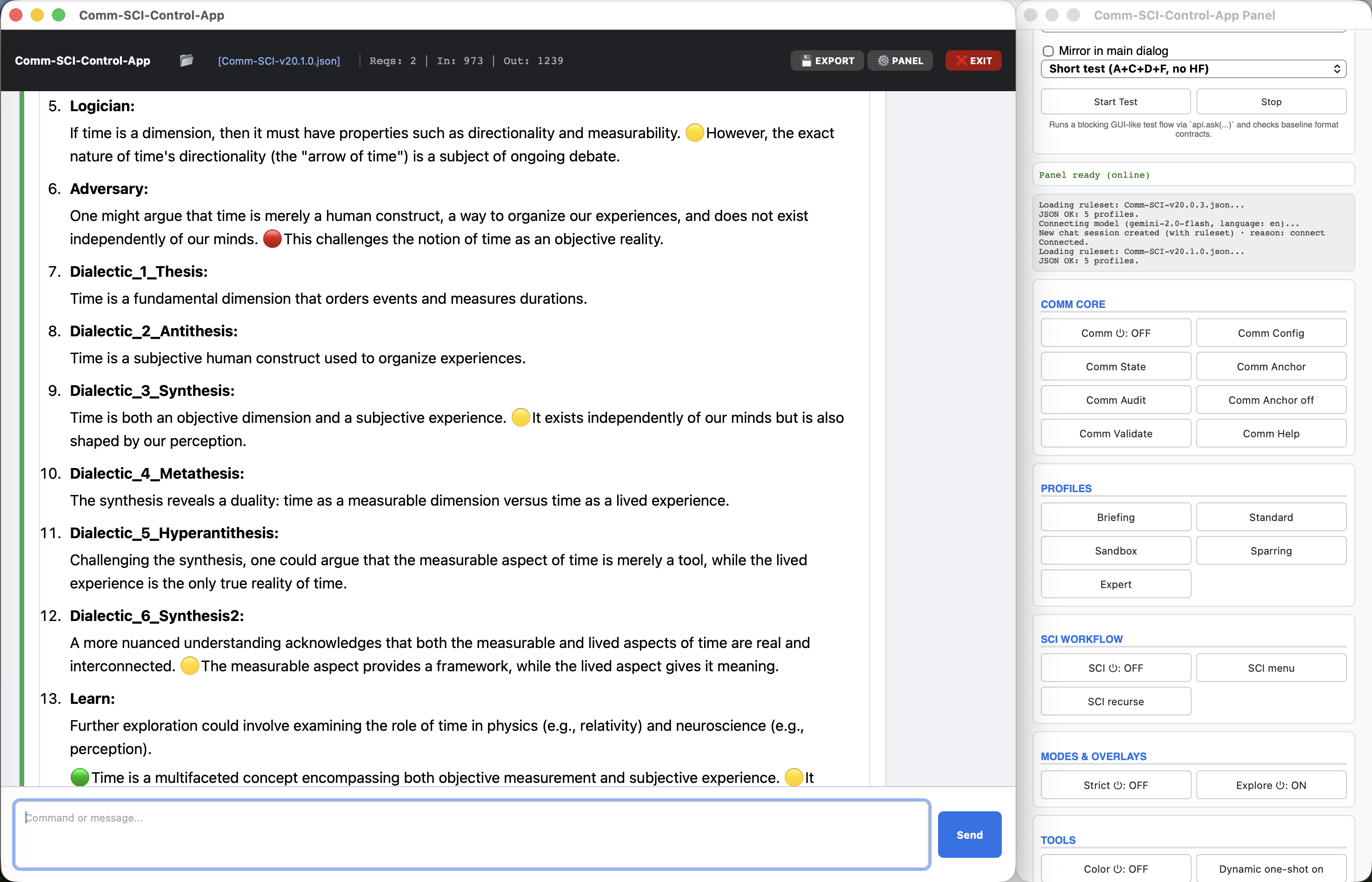 Continuation of SCI deep-dive answer